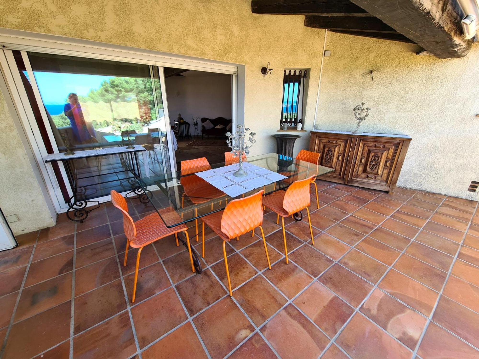 Villa M, Chambres D'Hotes, Vue Mer, Sauna, Piscine A Six-Fours 锡富尔勒普拉日 外观 照片